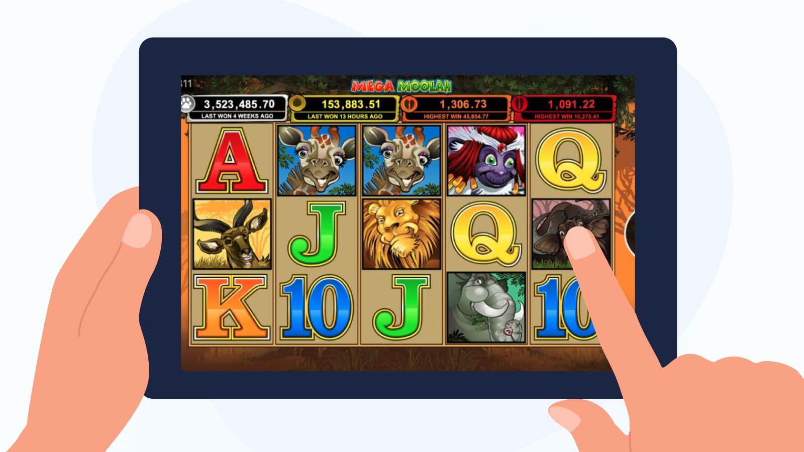Key features about this slot machine