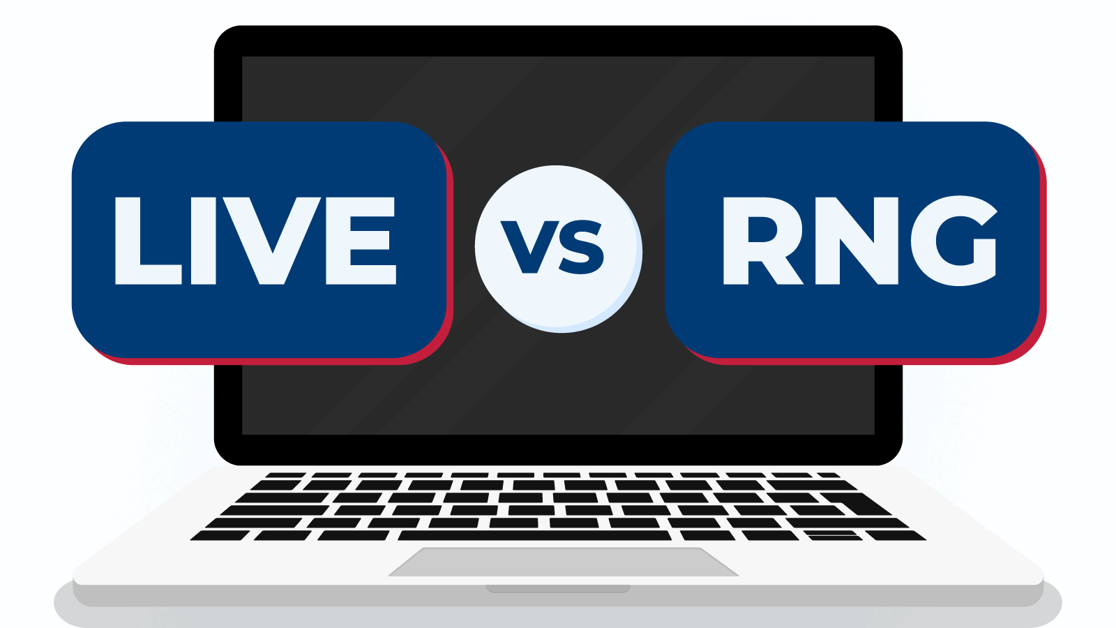 Jogos ao vivo vs RNG (mesa virtual)