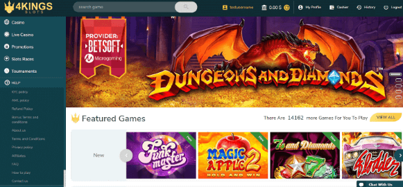 4Kingslots Casino Desktop Preview 1 4Kingslots Casino Desktop Preview 1
