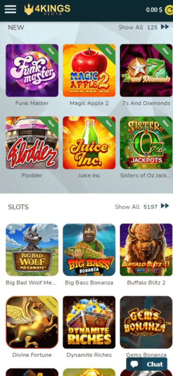 4Kingslots Casino Mobile Preview 1 4Kingslots Casino Mobile Preview 1