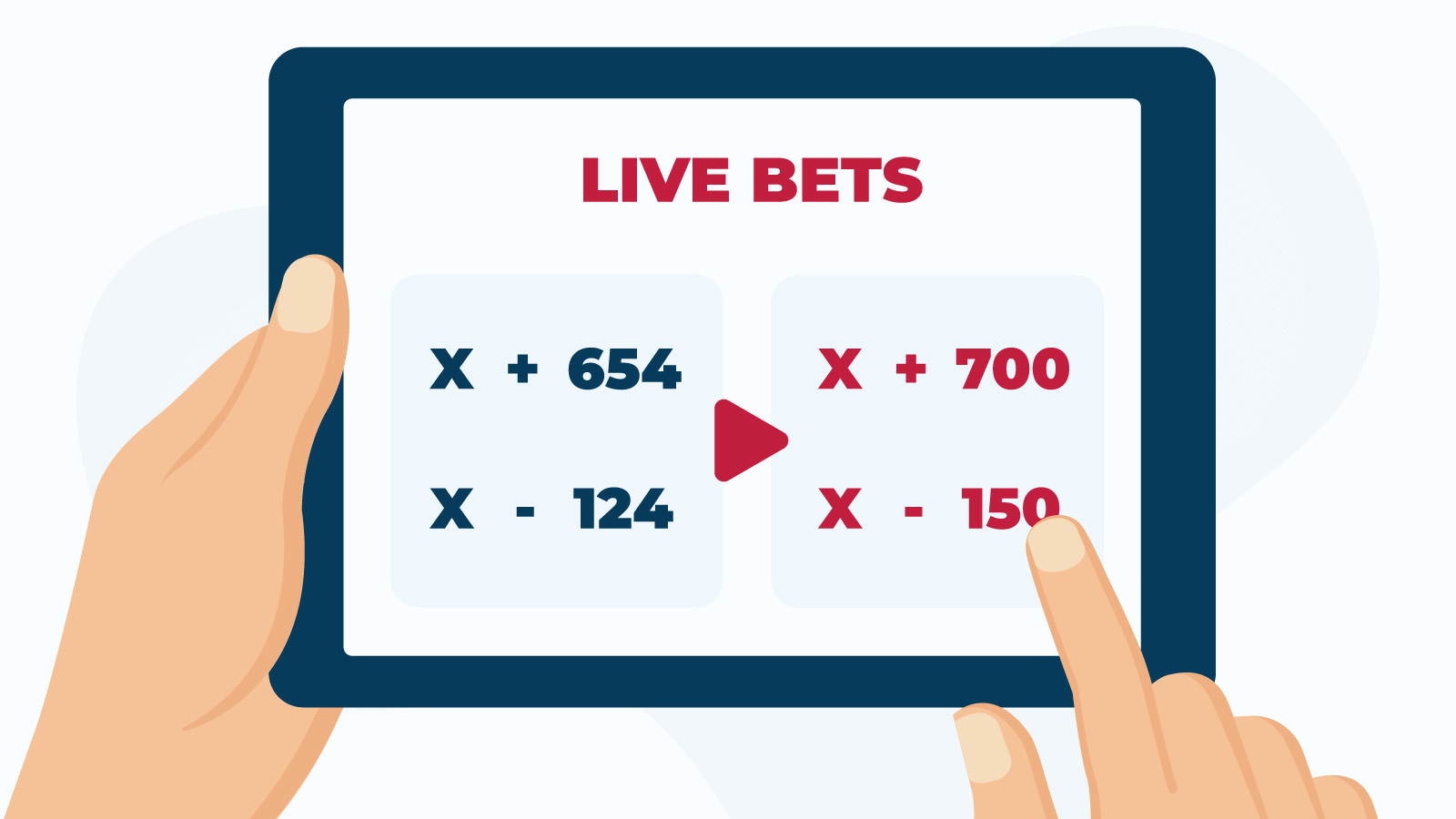 Hedge your bets live