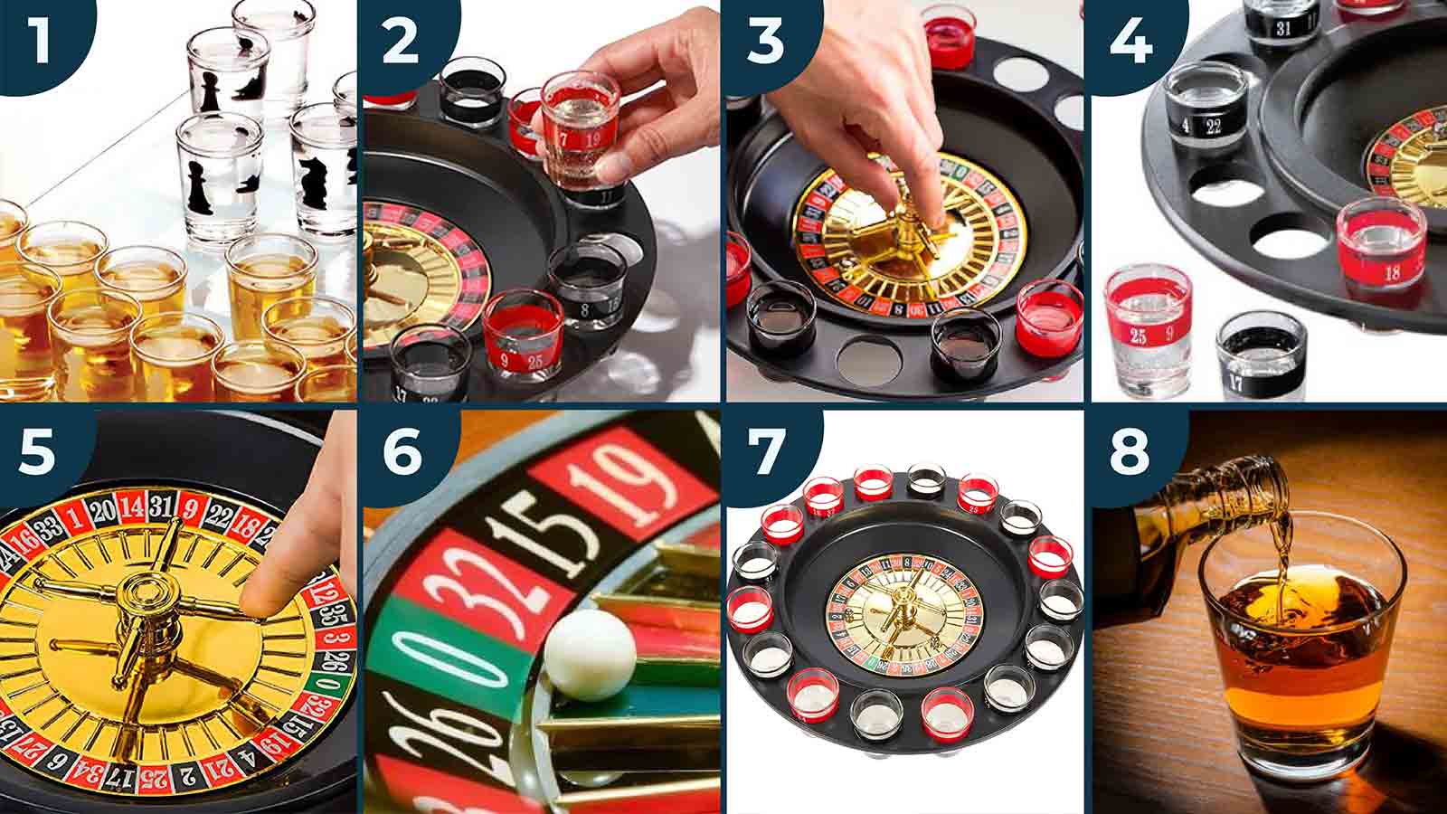 How to play shot roulette step-by-step