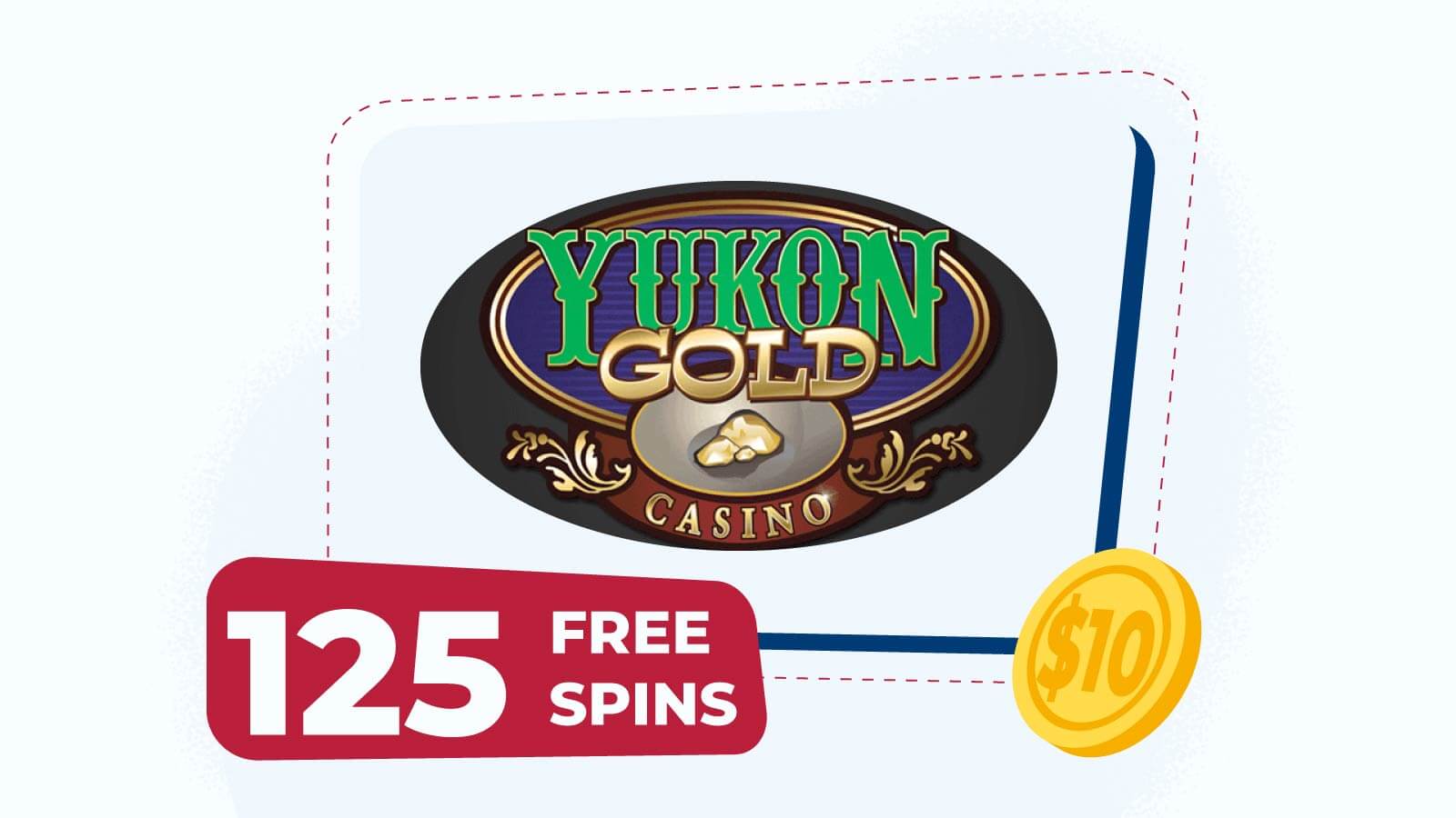 125 free spins for R$10 at Yukon Gold Casino Brazil