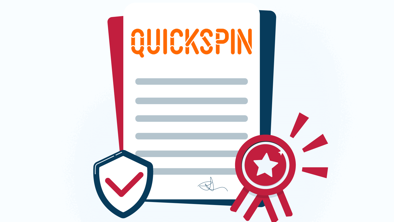 Quickspin Security and Licences