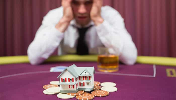 Financial signs of gambling addiction