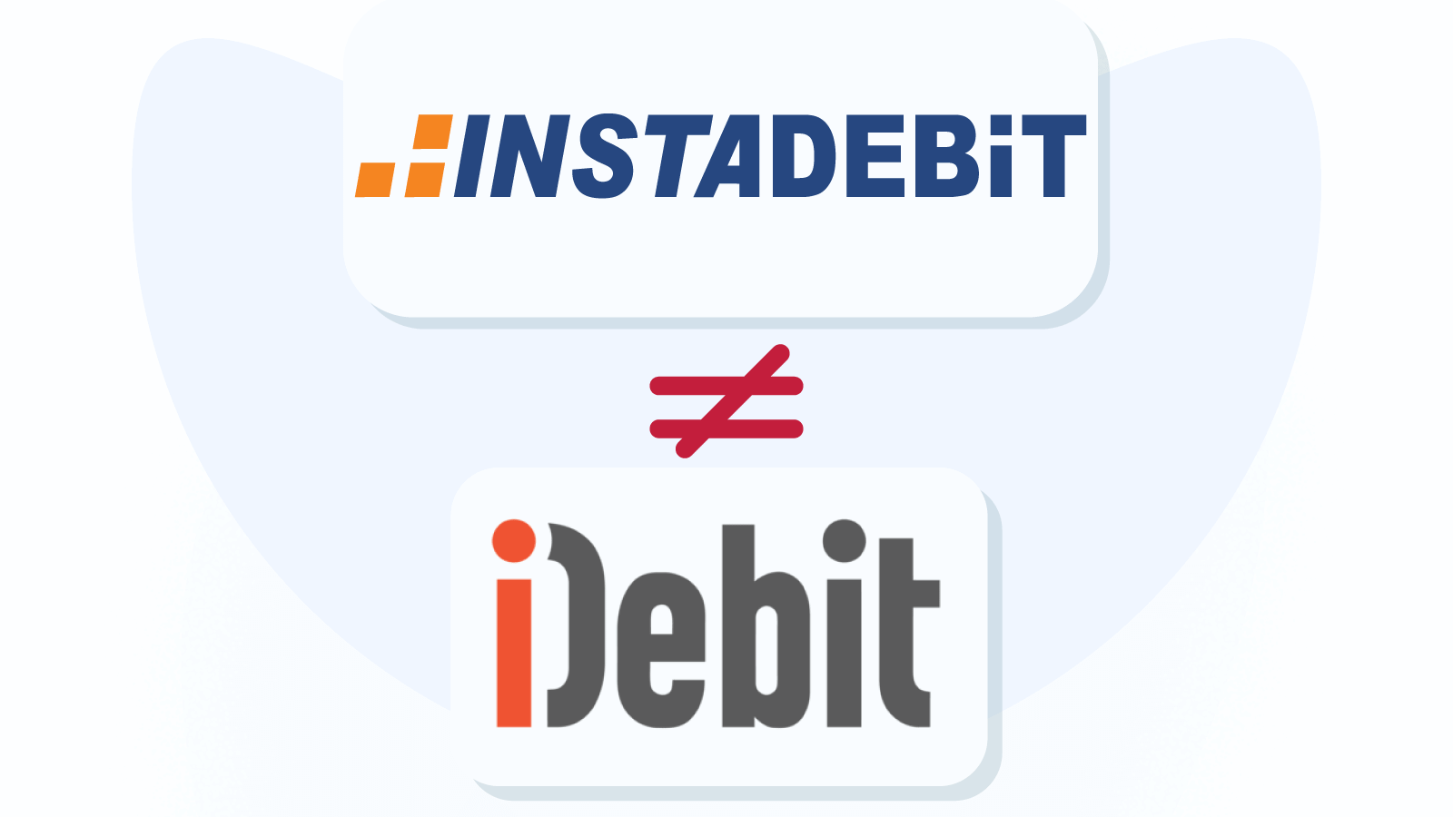 How is Instadebit different from iDebit