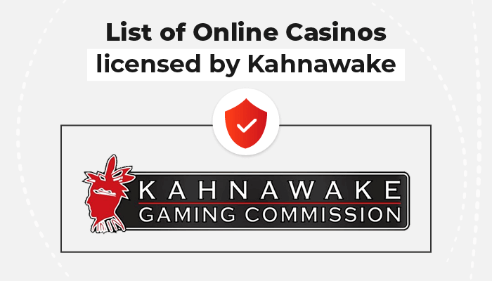 List of online casinos licensed by Kahnawake