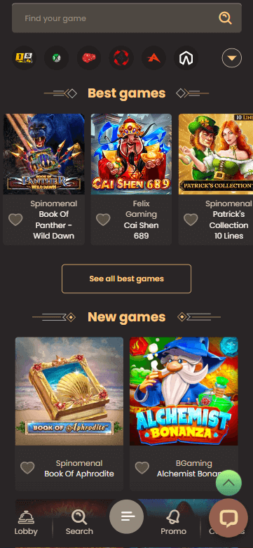 National Casino Mobile Preview 1