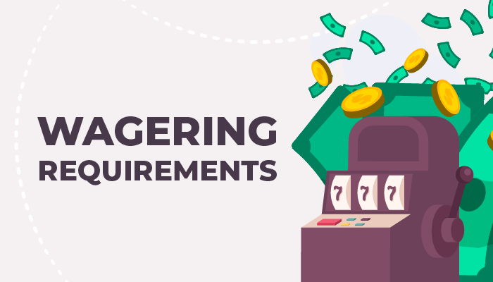 Wagering requirements for free sign-up spins