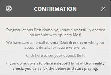 ApuestaMos Casino Registration Process Image 3