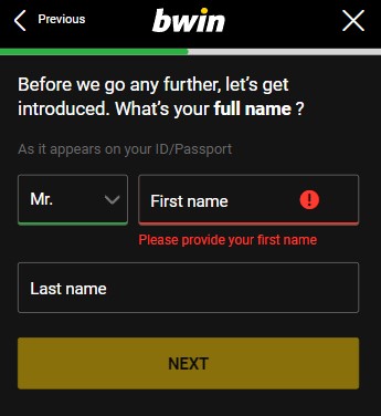 Bwin Registration Process Image 2