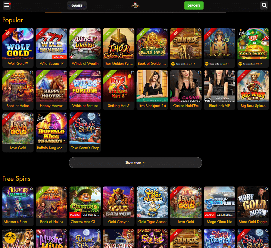 Casino Moons Desktop Preview 1 Casino Moons Desktop Preview 1