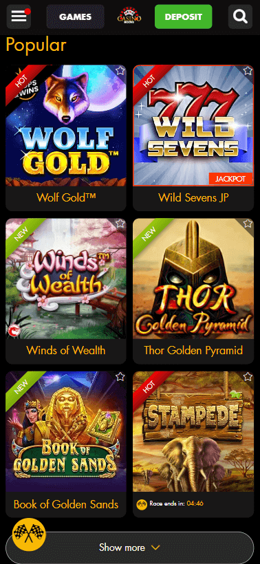Casino Moons Mobile Preview 1 Casino Moons Mobile Preview 1