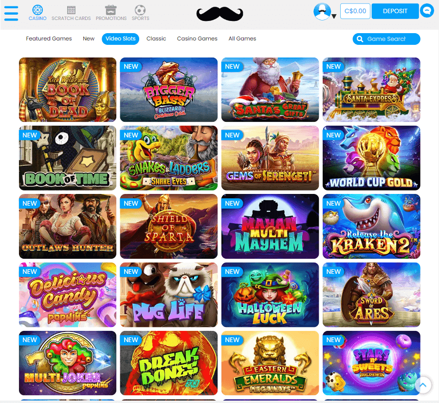 Mr.Play Casino Desktop Preview 1