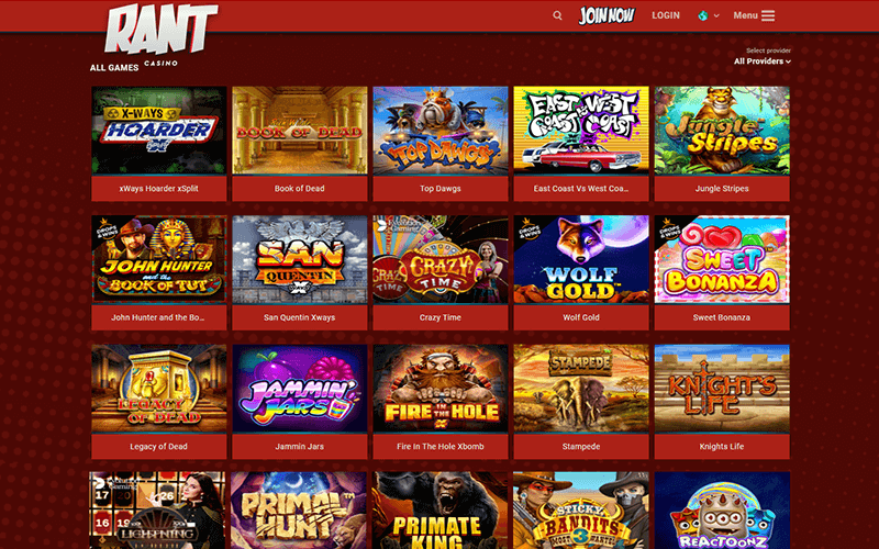 Rant Casino Games Preview
