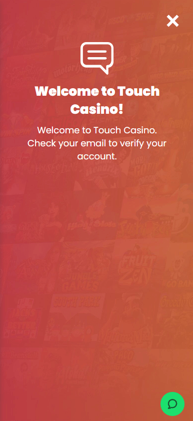 Touch Casino Registration Process Image 4